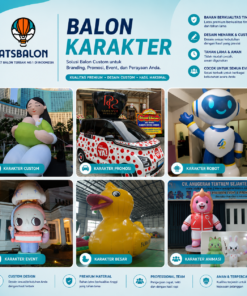 balon karakter