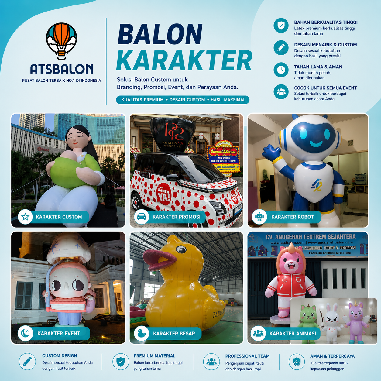 balon karakter