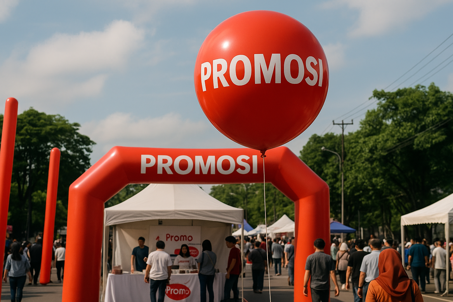 balon promosi