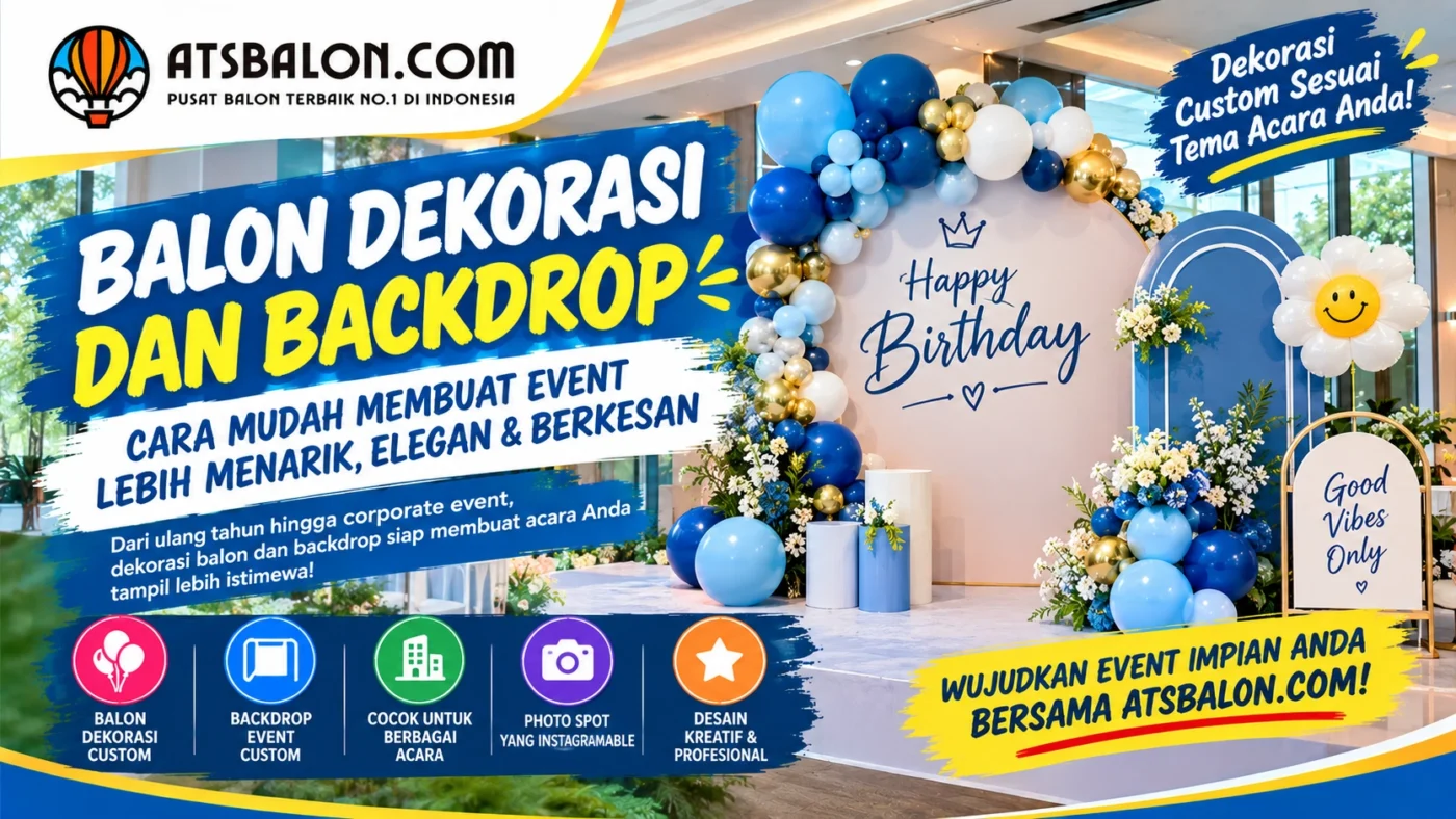 balon dekorasi