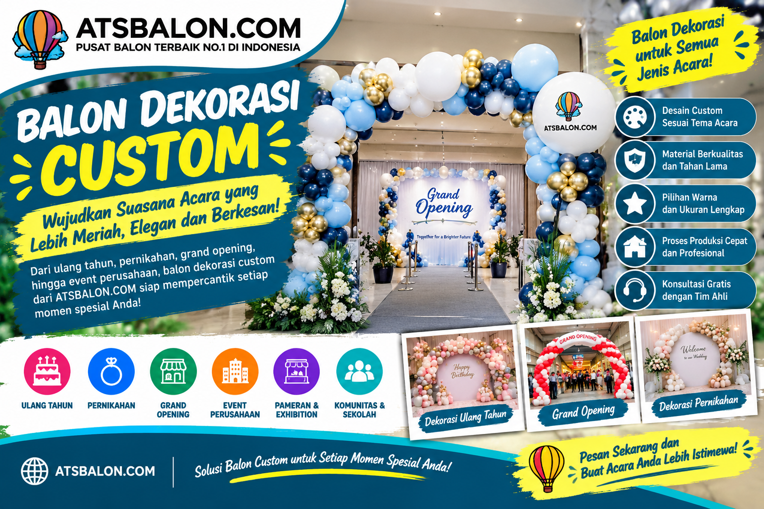 balon dekorasi