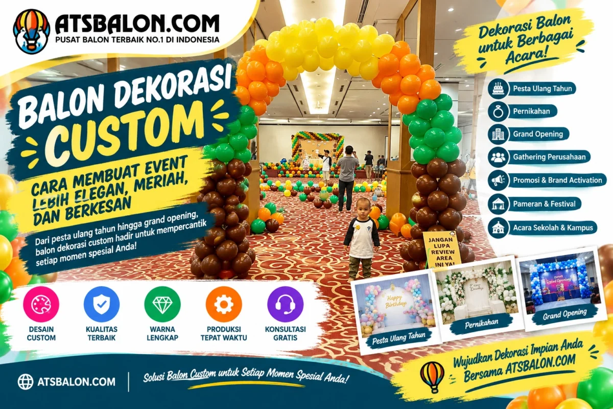 balon dekorasi