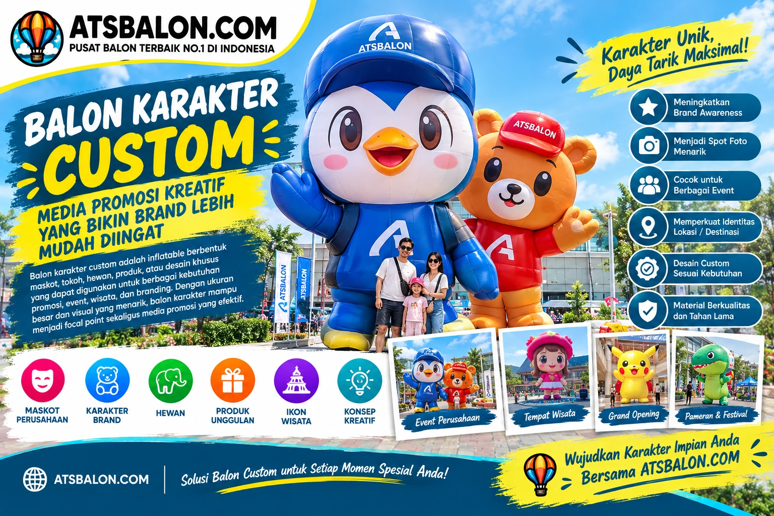 balon karakter